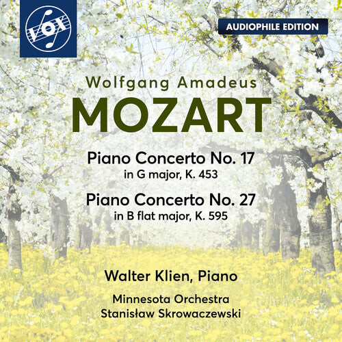 CD диск Mozart / Klien / Minnesota Orchestra: Piano Concertos Nos. 17 & 27
CD диск Mozart / Klien / Minnesota Orchestra: Piano Concertos Nos. 17 & 27