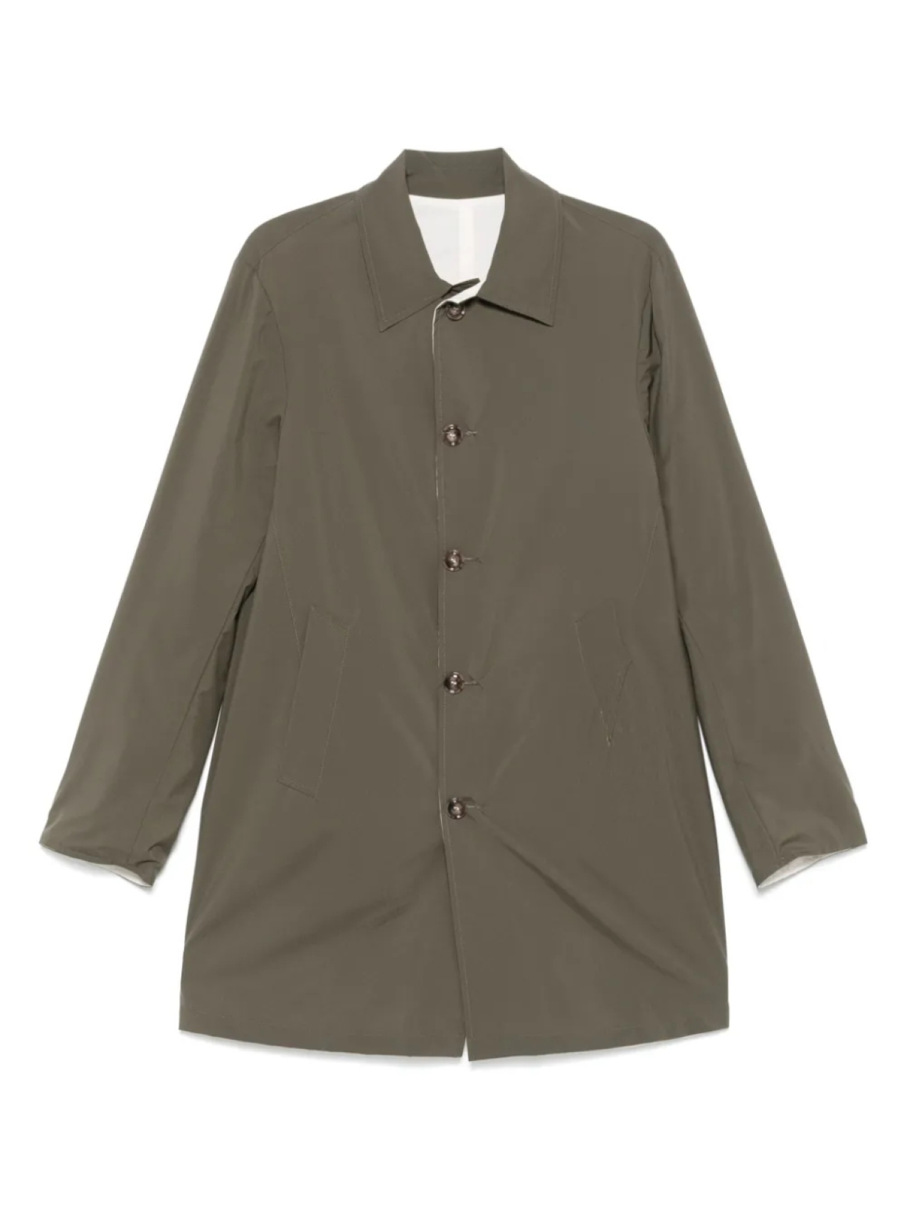 Однобортная парка Barba, зеленый
Однобортная парка Barba, зеленый