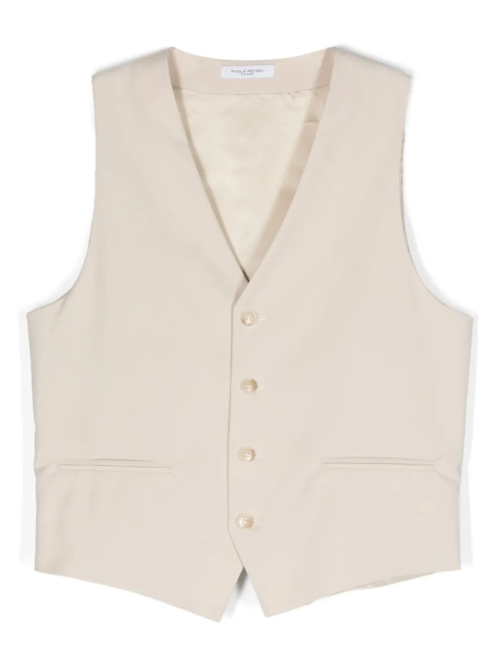 Жилет с вытачками Paolo Pecora Kids, нейтральный
Жилет с вытачками Paolo Pecora Kids, нейтральный
