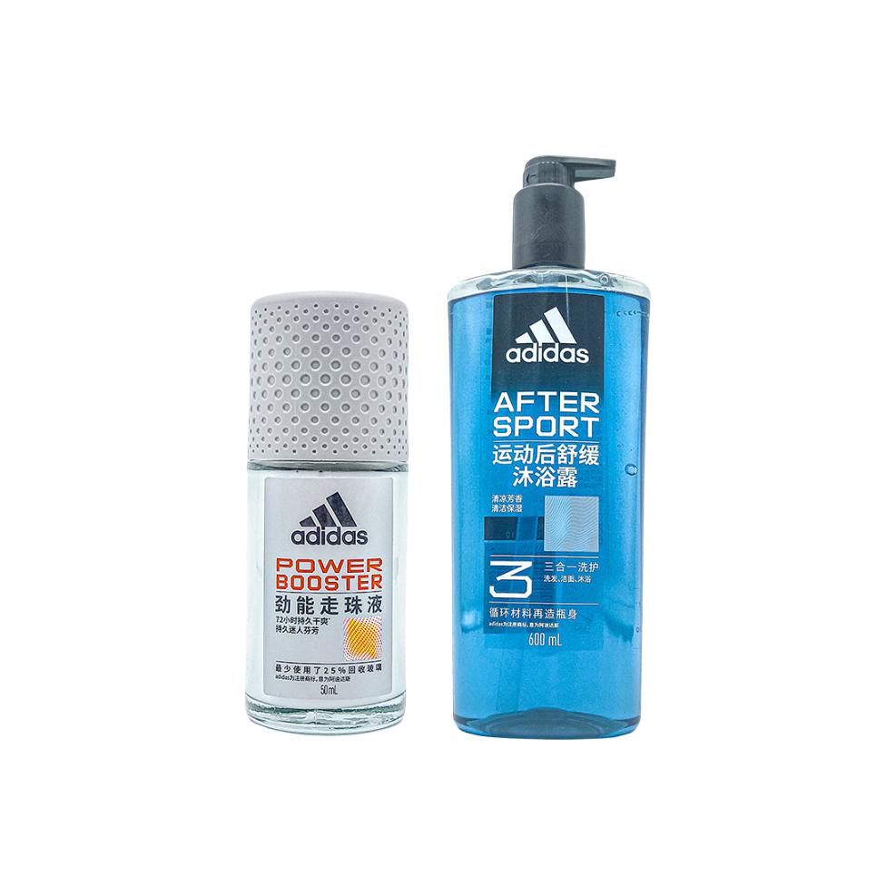 Набор для ухода за телом «Высокая энергия» для мужчин: 3 в 1, успокаивает кожу и устраняет неприятный запах тела 50 мл + 250 мл Adidas, men's vitality 50ml+3-in-1 soothing 600ml
Набор для ухода за телом «Высокая энергия» для мужчин: 3 в 1, успокаивает кожу и устраняет неприятный запах тела 50 мл + 250 мл Adidas, men's vitality 50ml+3-in-1 soothing 600ml