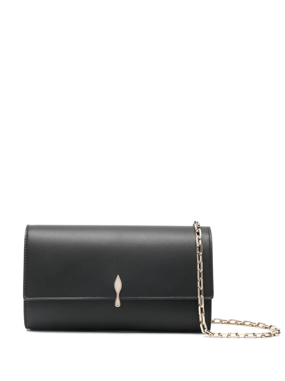 Клатч с застежкой Christian Louboutin, черный
Клатч с застежкой Christian Louboutin, черный