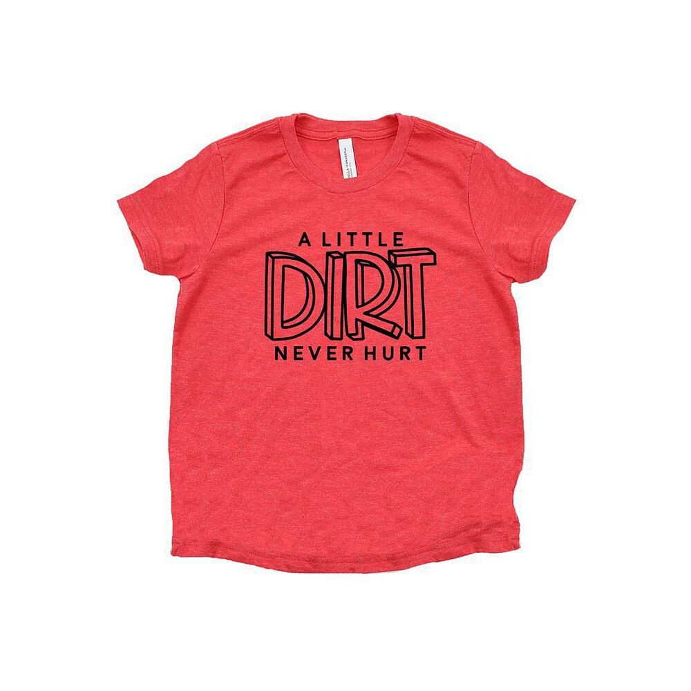 Футболка с короткими рукавами и рисунком A Little Dirt Never Hurt для малышей The Juniper Shop, цвет Heather Red
Футболка с короткими рукавами и рисунком A Little Dirt Never Hurt для малышей The Juniper Shop, цвет Heather Red