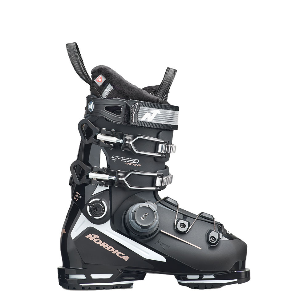 Горнолыжные ботинки Nordica Speedmachine 3 BOA 85 (женские) - зима 2026 года, Black/White/Pink
Горнолыжные ботинки Nordica Speedmachine 3 BOA 85 (женские) - зима 2026 года, Black/White/Pink