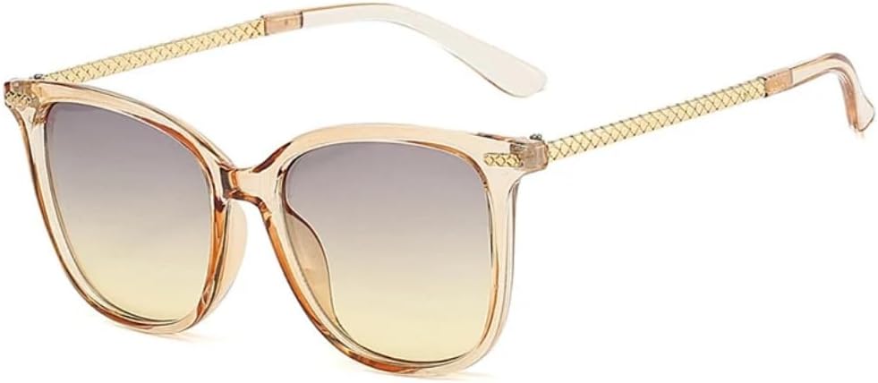 Винтажные модные солнцезащитные очки «кошачий глаз» для женщин, мужчин и мужчин, популярные ретро-классические очки для вождения с защитой от УФ-излучения UV400 TVTBBVV, Lightbrown-yellow
Винтажные модные солнцезащитные очки «кошачий глаз» для женщин, мужчин и мужчин, популярные ретро-классические очки для вождения с защитой от УФ-излучения UV400 TVTBBVV, Lightbrown-yellow