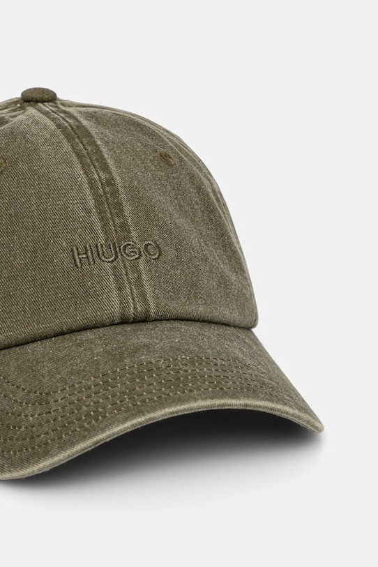 Хлопковая кепка с козырьком Hugo, зеленый
Хлопковая кепка с козырьком Hugo, зеленый