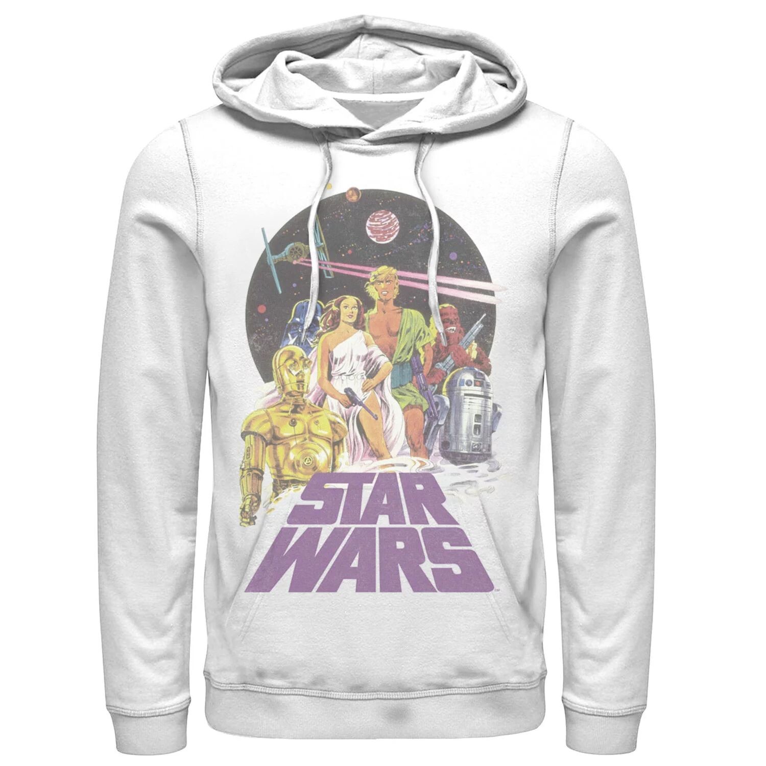 Мужская толстовка с логотипом Star Wars Group Shot Battle Licensed Character 
Мужская толстовка с логотипом Star Wars Group Shot Battle Licensed Character