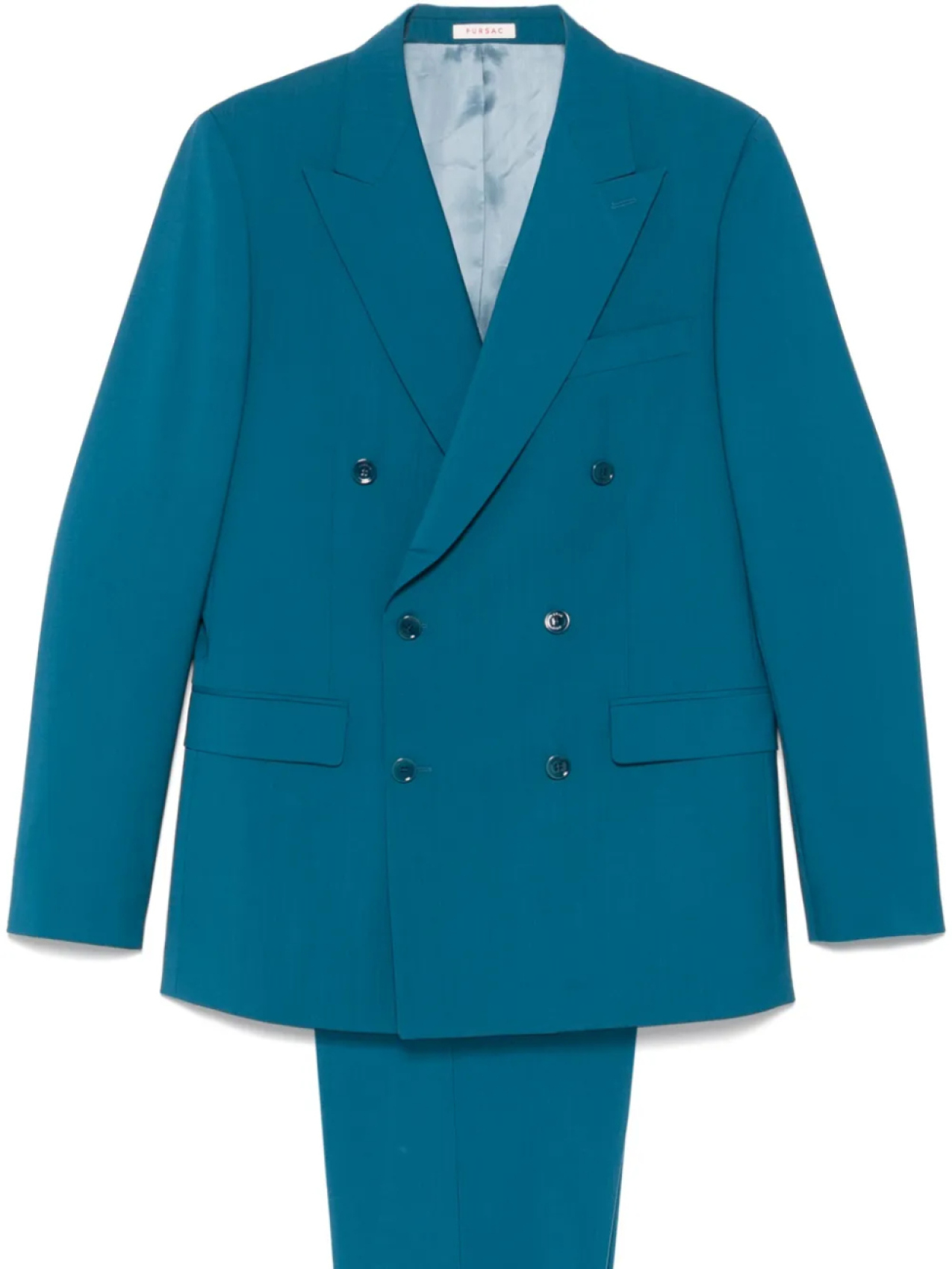 FURSAC костюм с двубортным пиджаком, синий
FURSAC костюм с двубортным пиджаком, синий