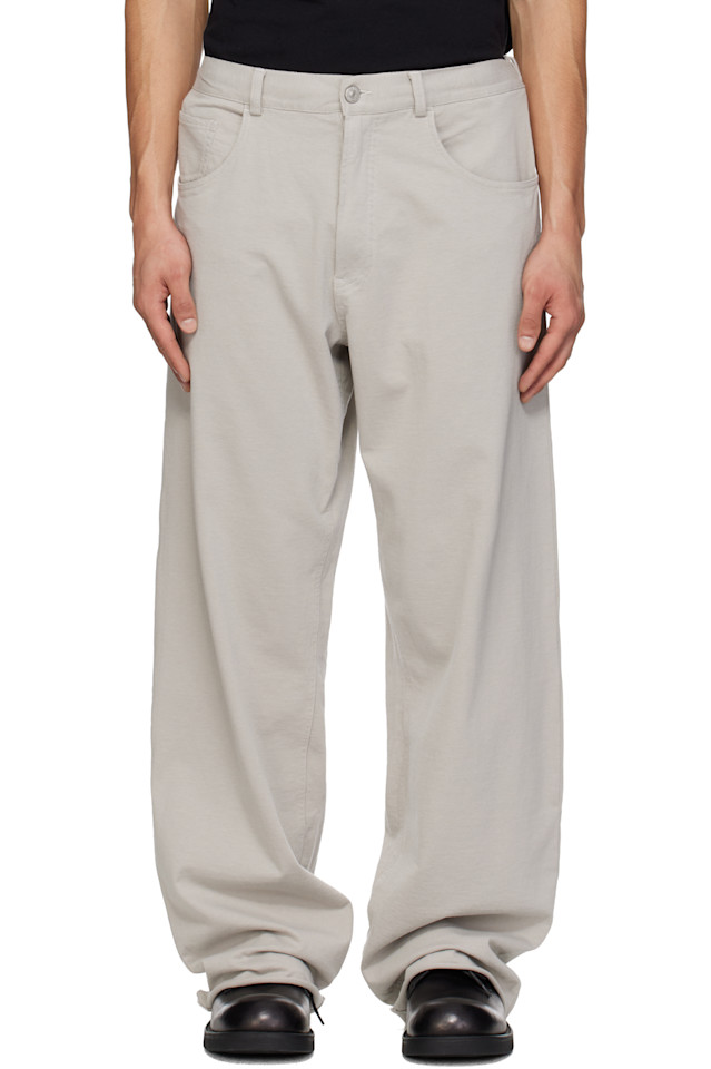 Mm6 Maison Margiela Серые брюки на шнуровке
Mm6 Maison Margiela Серые брюки на шнуровке