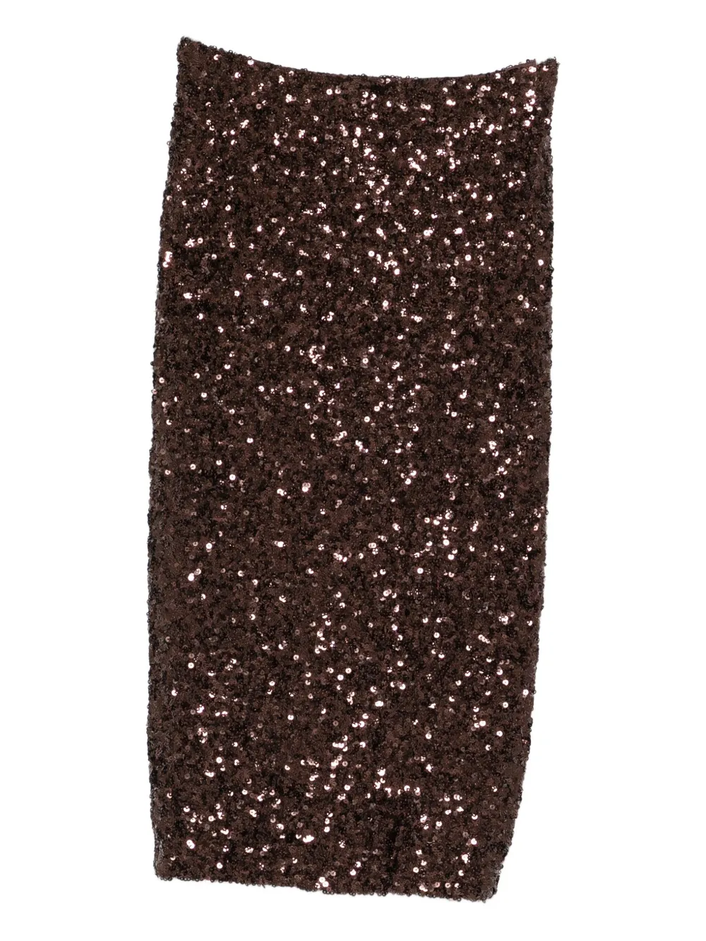 Юбка миди, украшенная пайетками Marella, коричневый
Юбка миди, украшенная пайетками Marella, коричневый