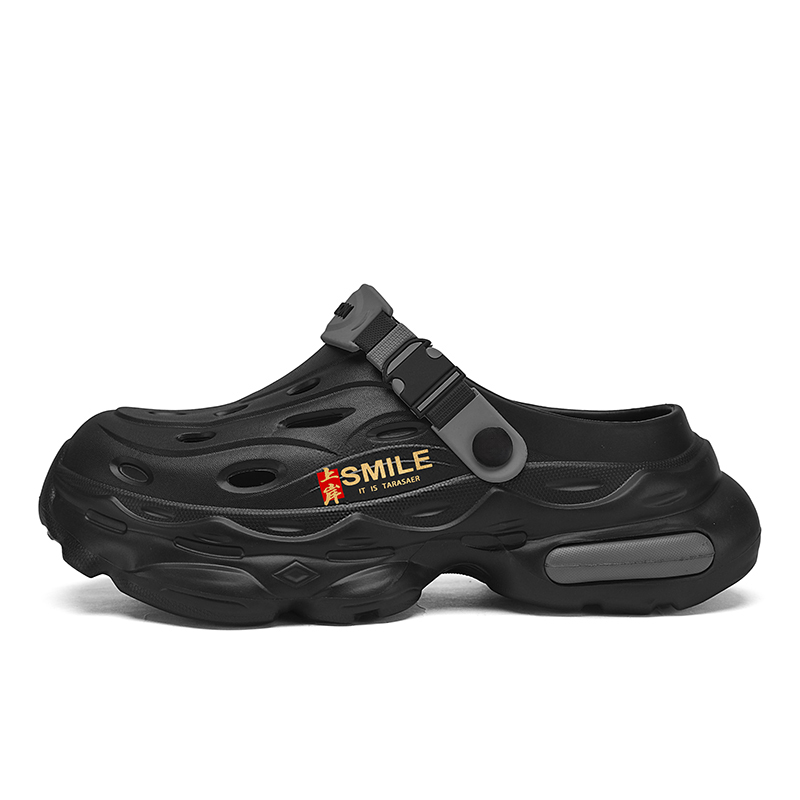 NANJIREN Клоги мужские черно-серые, цвет Black Gray
NANJIREN Клоги мужские черно-серые, цвет Black Gray