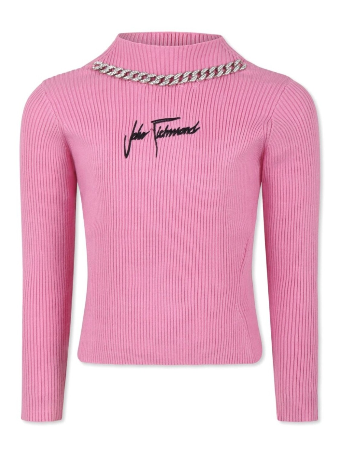 Свитер с вышитым логотипом John Richmond Junior, розовый
Свитер с вышитым логотипом John Richmond Junior, розовый