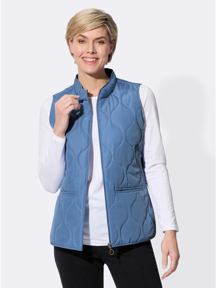 WITT WEIDEN Стеганый жилет среднего синего цвета
WITT WEIDEN Стеганый жилет среднего синего цвета