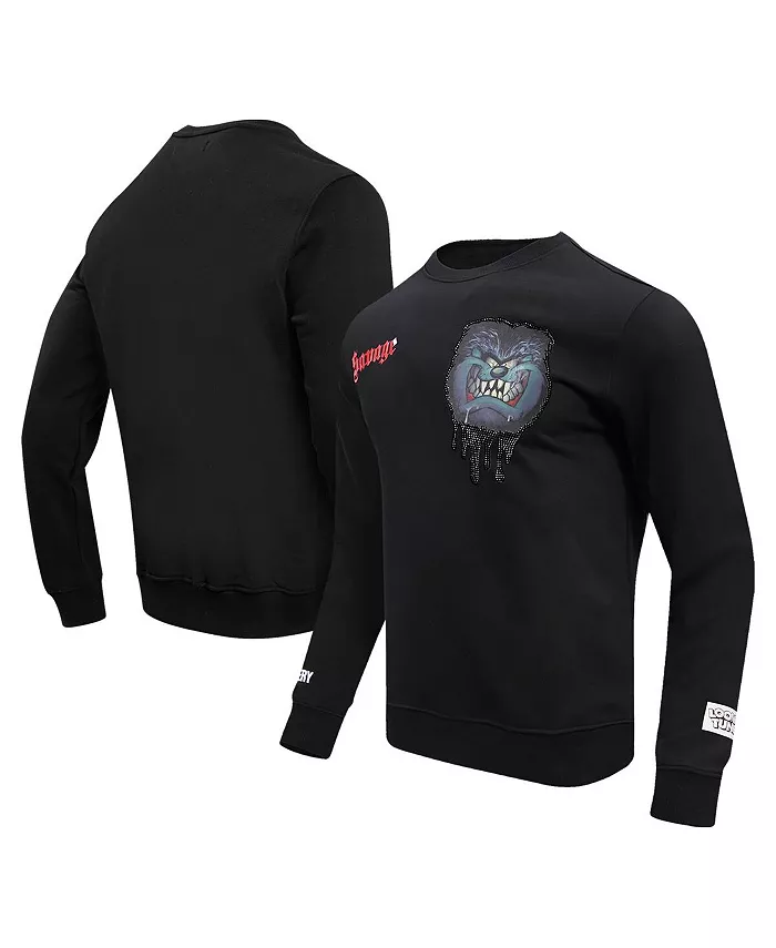 Мужская и женская черная толстовка Looney Tunes Taz Savage Horror с капюшоном Freeze Max
Мужская и женская черная толстовка Looney Tunes Taz Savage Horror с капюшоном Freeze Max