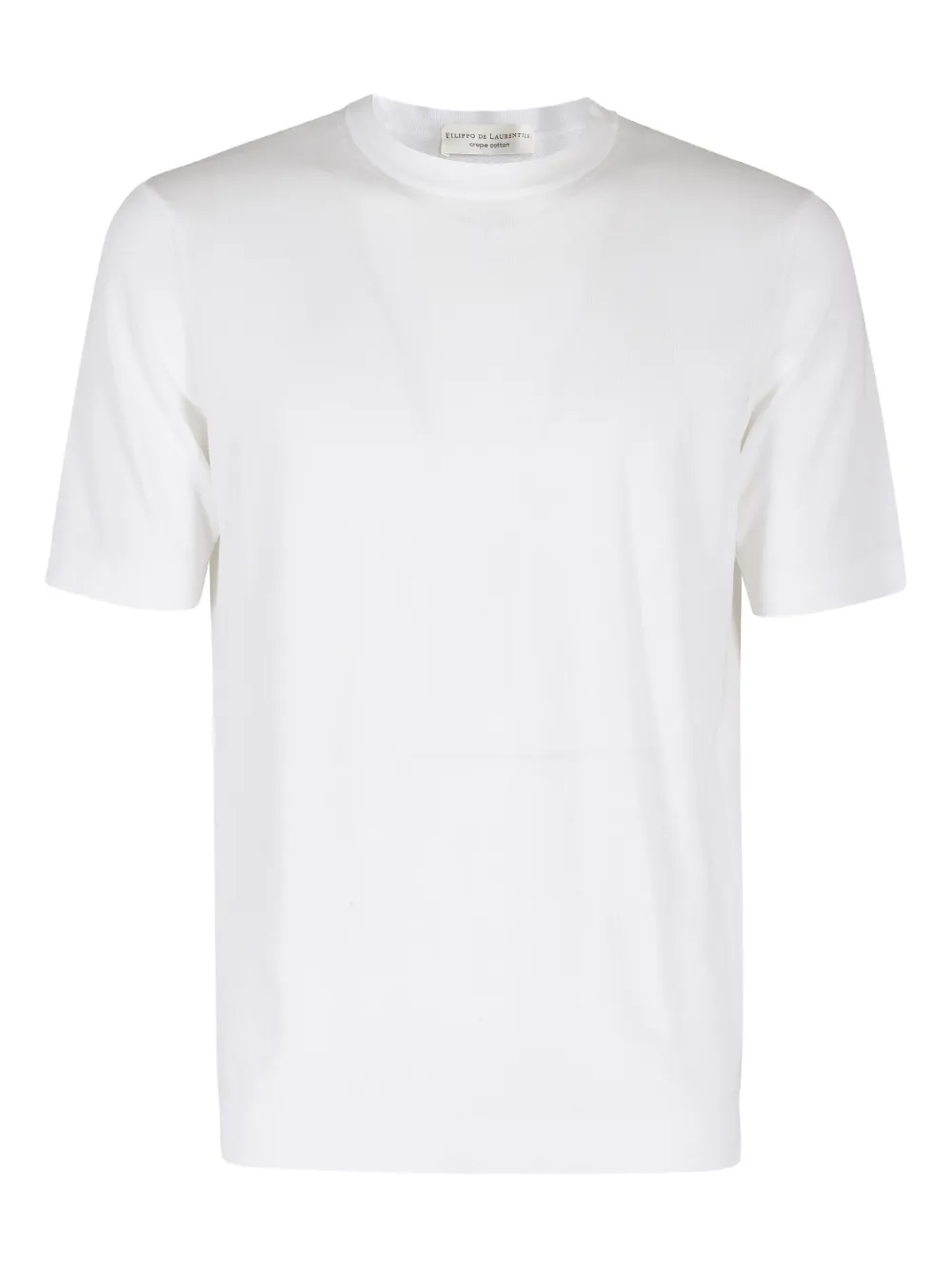 Футболка с короткими рукавами и круглым вырезом Filippo De Laurentiis, белый 
Футболка с короткими рукавами и круглым вырезом Filippo De Laurentiis, белый