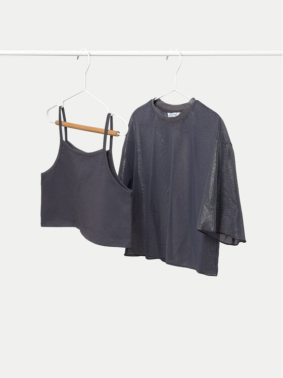 Блузка обычного кроя 6149 Mayoral, серый 
Блузка обычного кроя 6149 Mayoral, серый