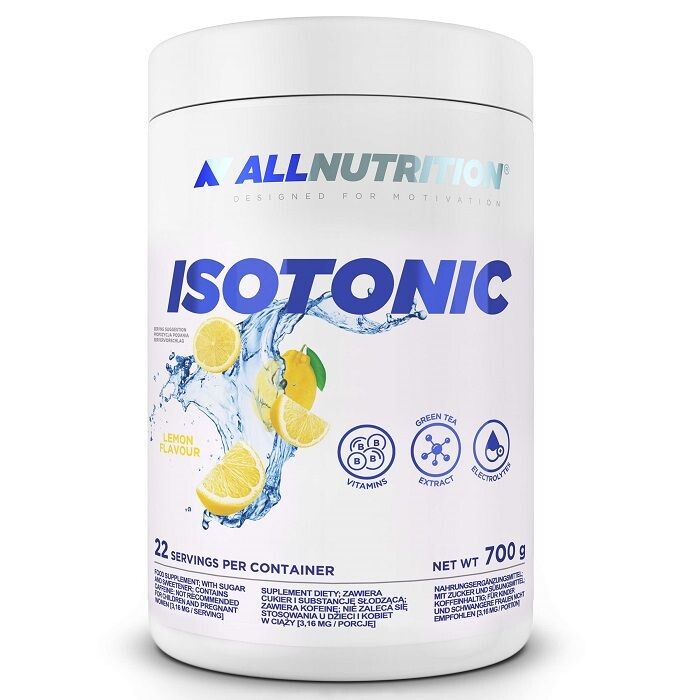 Электролиты порошок Allnutrition Isotonic Lemon, 700 g
Электролиты порошок Allnutrition Isotonic Lemon, 700 g