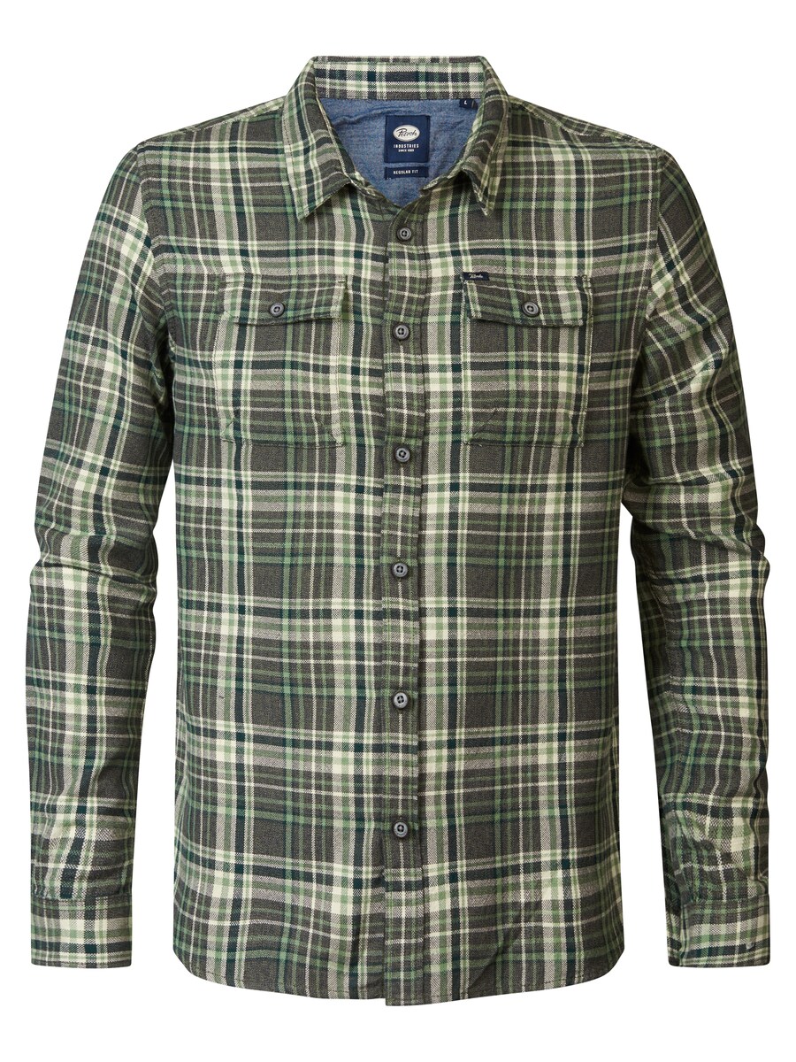 Клетчатая рубашка Petrol Industries Regular fit Button Up Shirt Napakiak, цвет olive/fir/light green
Клетчатая рубашка Petrol Industries Regular fit Button Up Shirt Napakiak, цвет olive/fir/light green