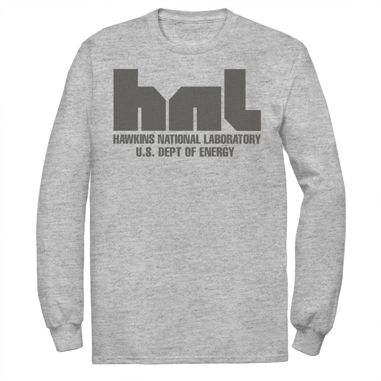 Мужская футболка с логотипом Национальной лаборатории HNL «Очень странные дела» HNL Hawkins Licensed Character
Мужская футболка с логотипом Национальной лаборатории HNL «Очень странные дела» HNL Hawkins Licensed Character