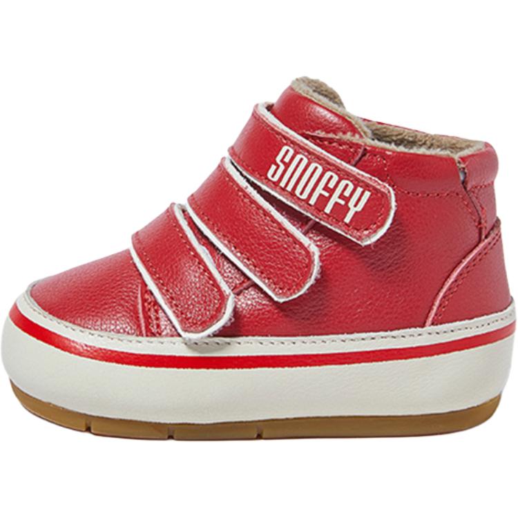 Обувь для младенцев и малышей до начала ходьбы Snoffy, красный 
Обувь для младенцев и малышей до начала ходьбы Snoffy, красный