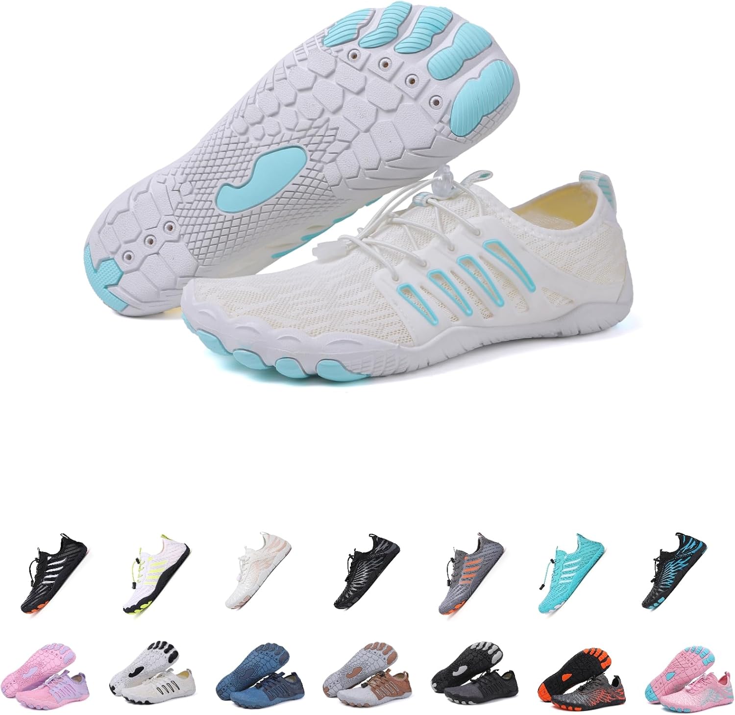 Кроссовки для походов для женщин, новые походные кроссовки для мужчин и женщин, нескользящая обувь для трейла, обувь для походов, дышащая с широким носком Kaeril, белый/синий
Кроссовки для походов для женщин, новые походные кроссовки для мужчин и женщин, нескользящая обувь для трейла, обувь для походов, дышащая с широким носком Kaeril, белый/синий