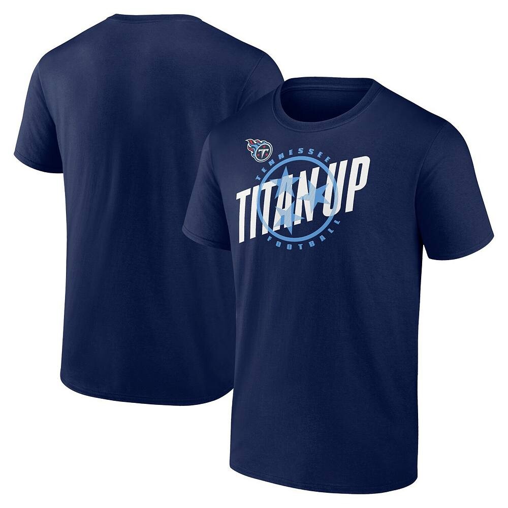 Мужская темно-синяя футболка Fanatics Tennessee Titans Hometown Offensive Drive Fanatics Brands - White Label, цвет Ttn Navy
Мужская темно-синяя футболка Fanatics Tennessee Titans Hometown Offensive Drive Fanatics Brands - White Label, цвет Ttn Navy