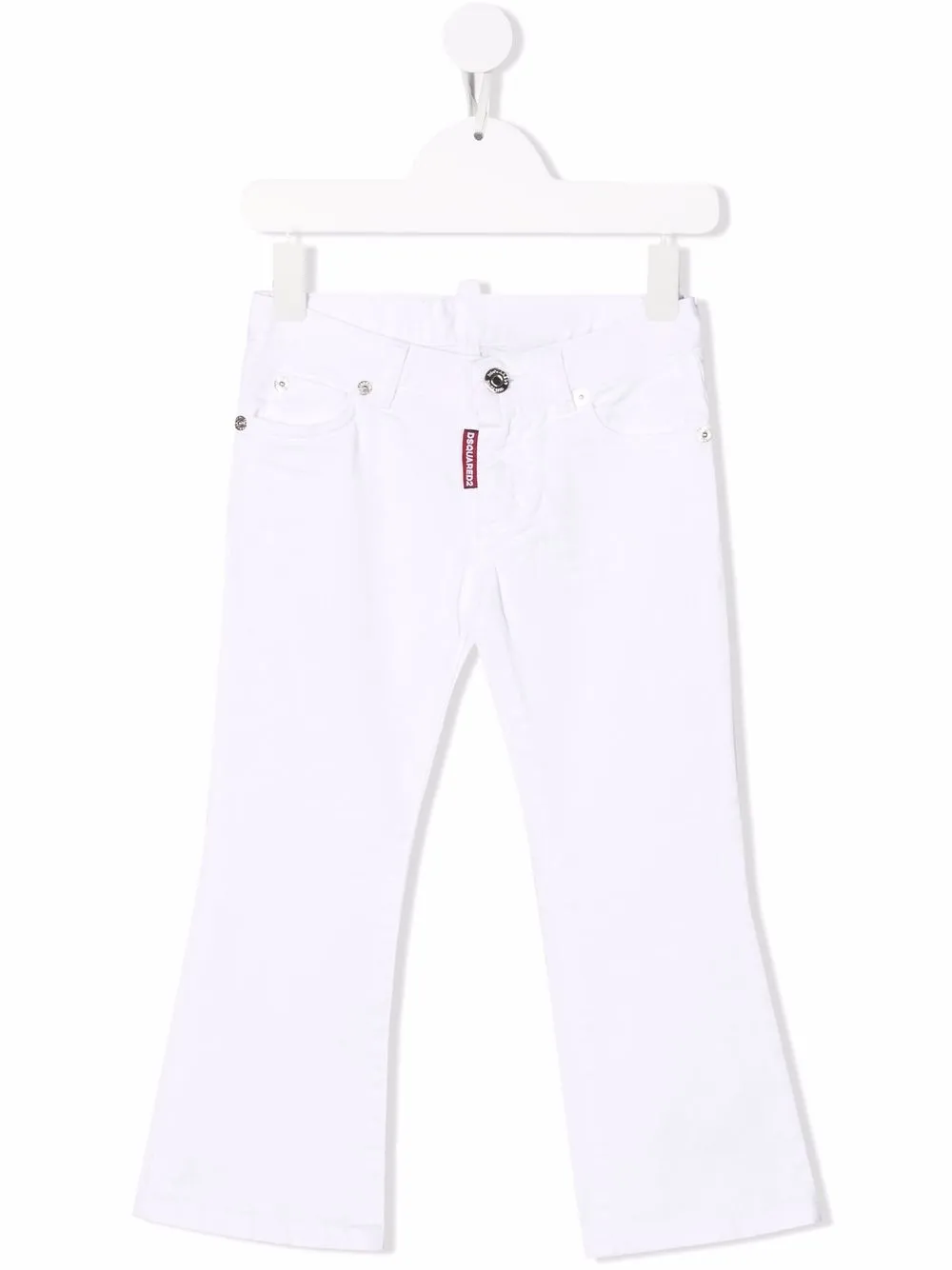 Расклешенные джинсы DSQUARED2 KIDS, белый
Расклешенные джинсы DSQUARED2 KIDS, белый