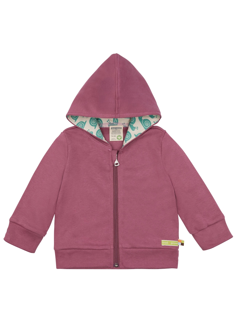 Толстовка с капюшоном на молнии loud + proud Interlock, Berry
Толстовка с капюшоном на молнии loud + proud Interlock, Berry