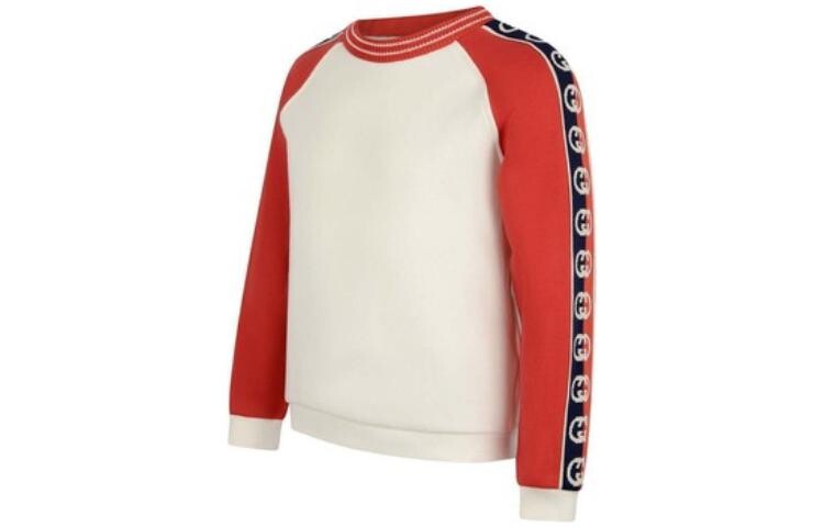 Толстовка детская Gucci с красными рукавами, белый
Толстовка детская Gucci с красными рукавами, белый