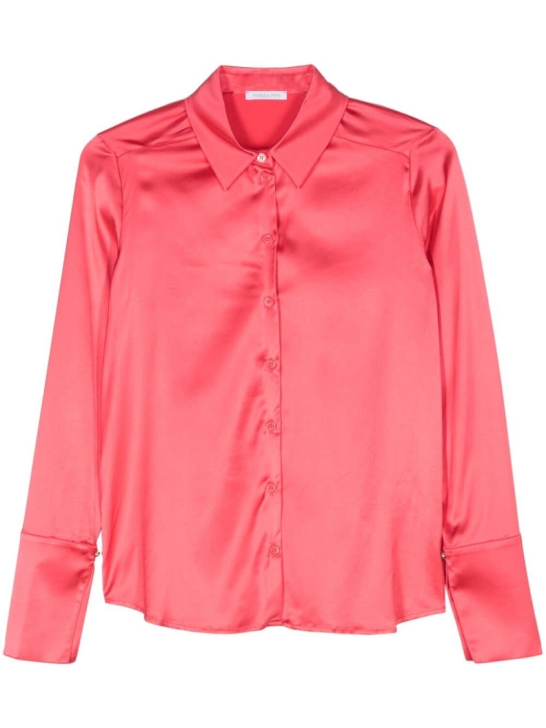 Атласная рубашка с раздвинутым воротником Patrizia Pepe, розовый
Атласная рубашка с раздвинутым воротником Patrizia Pepe, розовый