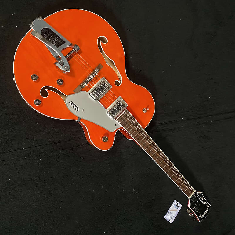 Электрогитара Gretsch Electromatic G5420T 2022 Orange Stain # CYGC21071068 7lbs 6.6 oz
Электрогитара Gretsch Electromatic G5420T 2022 Orange Stain # CYGC21071068 7lbs 6.6 oz