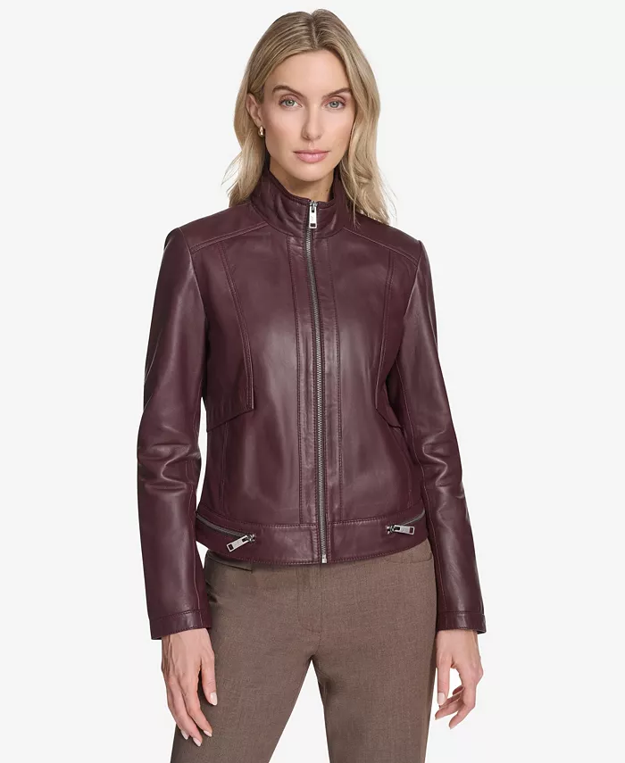 Женская кожаная гоночная куртка Rowan Andrew Marc, красный
Женская кожаная гоночная куртка Rowan Andrew Marc, красный