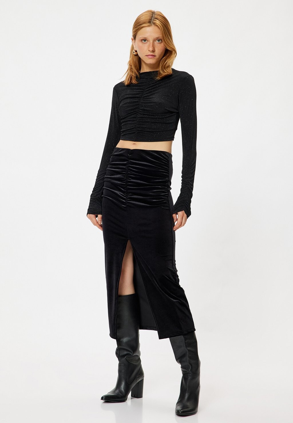 Юбка-карандаш MIDI Koton, черный
Юбка-карандаш MIDI Koton, черный