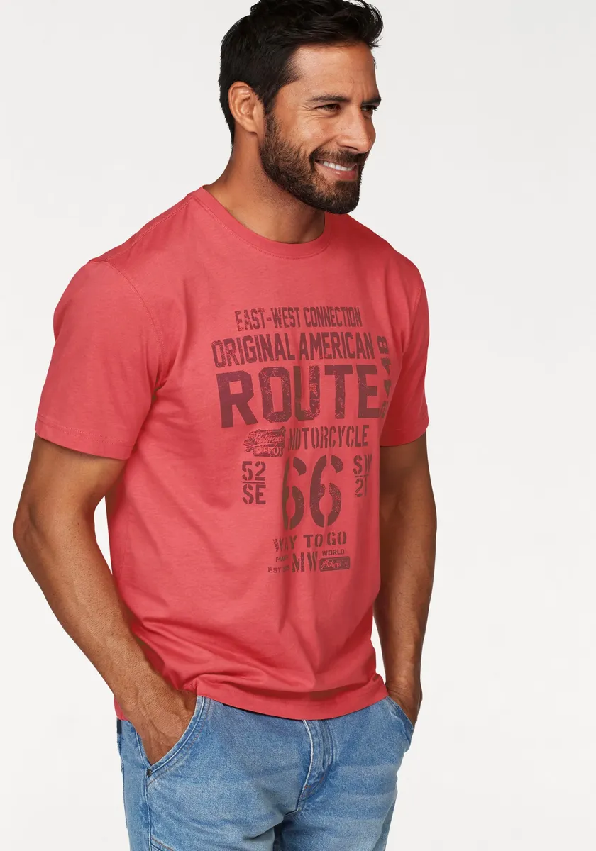 Футболка Мужской мир, крупный принт Man'S World, коралловый
Футболка Мужской мир, крупный принт Man'S World, коралловый