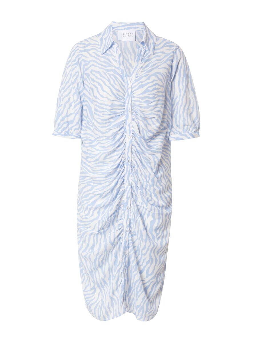 Платье-рубашка Sisters Point MABY, голубой/белый
Платье-рубашка Sisters Point MABY, голубой/белый