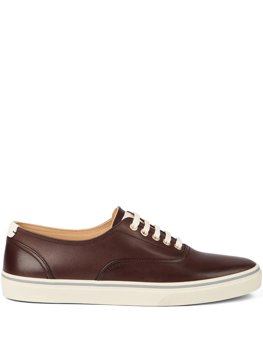 Кожаные кроссовки на шнуровке Brunello Cucinelli, коричневый
Кожаные кроссовки на шнуровке Brunello Cucinelli, коричневый