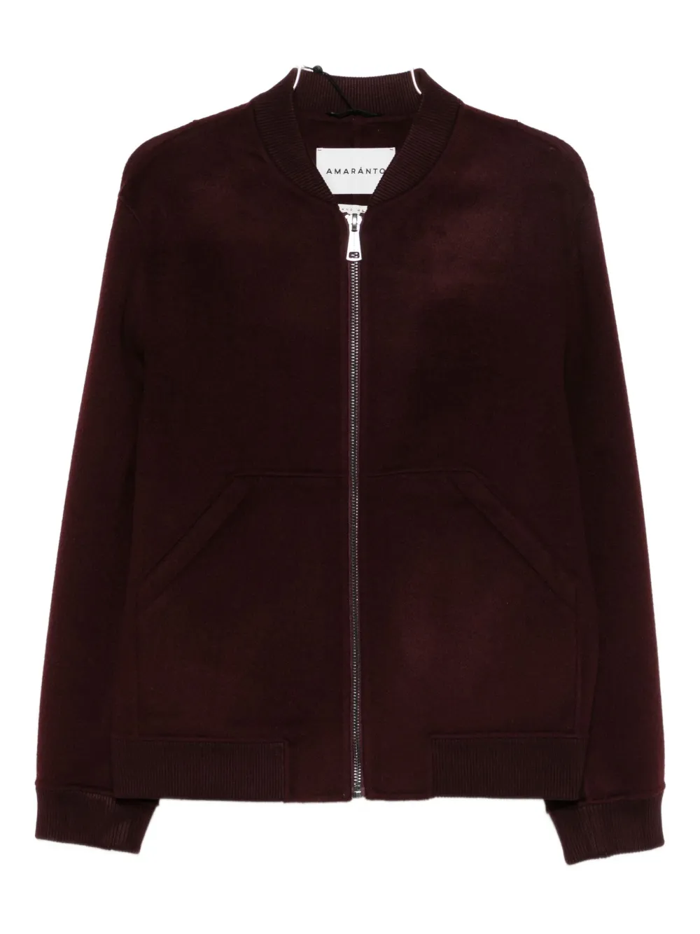 Бомбер с застежкой на молнии и накладными карманами Amaranto, красный
Бомбер с застежкой на молнии и накладными карманами Amaranto, красный