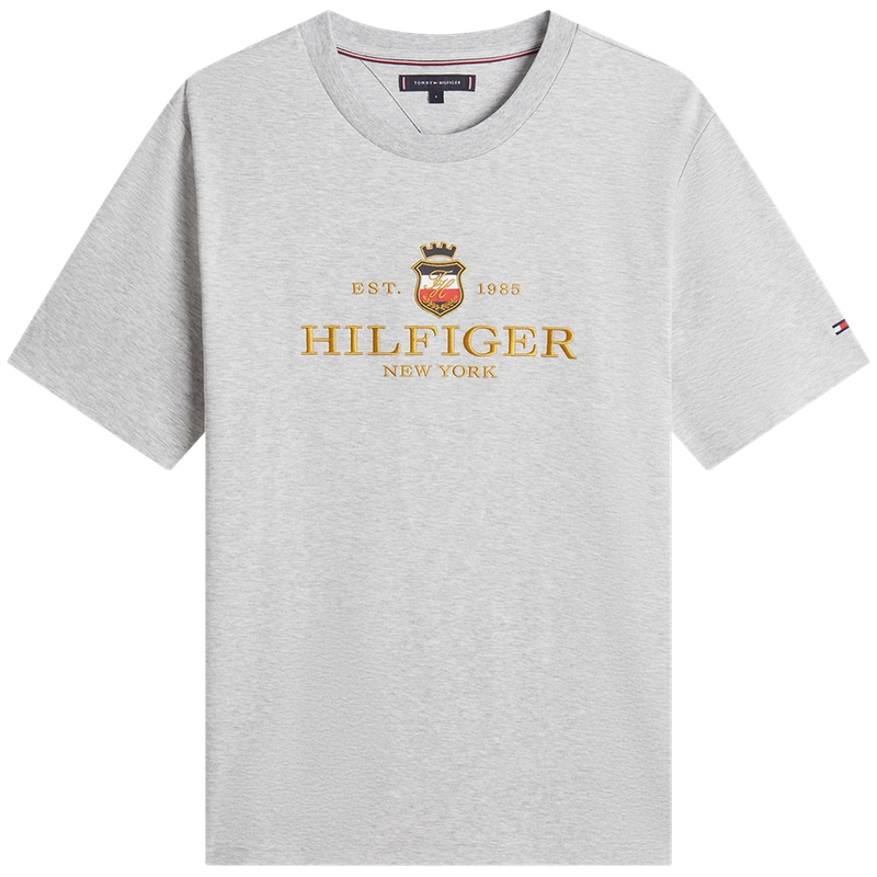 Футболка мужская с круглым вырезом Moderate Tommy Hilfiger, серый p01
Футболка мужская с круглым вырезом Moderate Tommy Hilfiger, серый p01