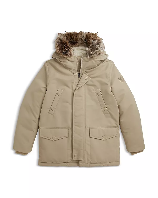Детская парка с отделкой из искусственного меха - для подростков постарше Ralph Lauren, бежевый
Детская парка с отделкой из искусственного меха - для подростков постарше Ralph Lauren, бежевый