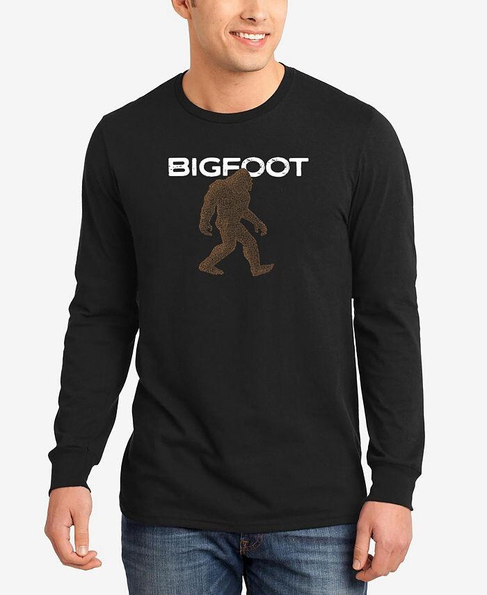 Мужская футболка с длинным рукавом Bigfoot Word Art LA Pop Art, черный
Мужская футболка с длинным рукавом Bigfoot Word Art LA Pop Art, черный