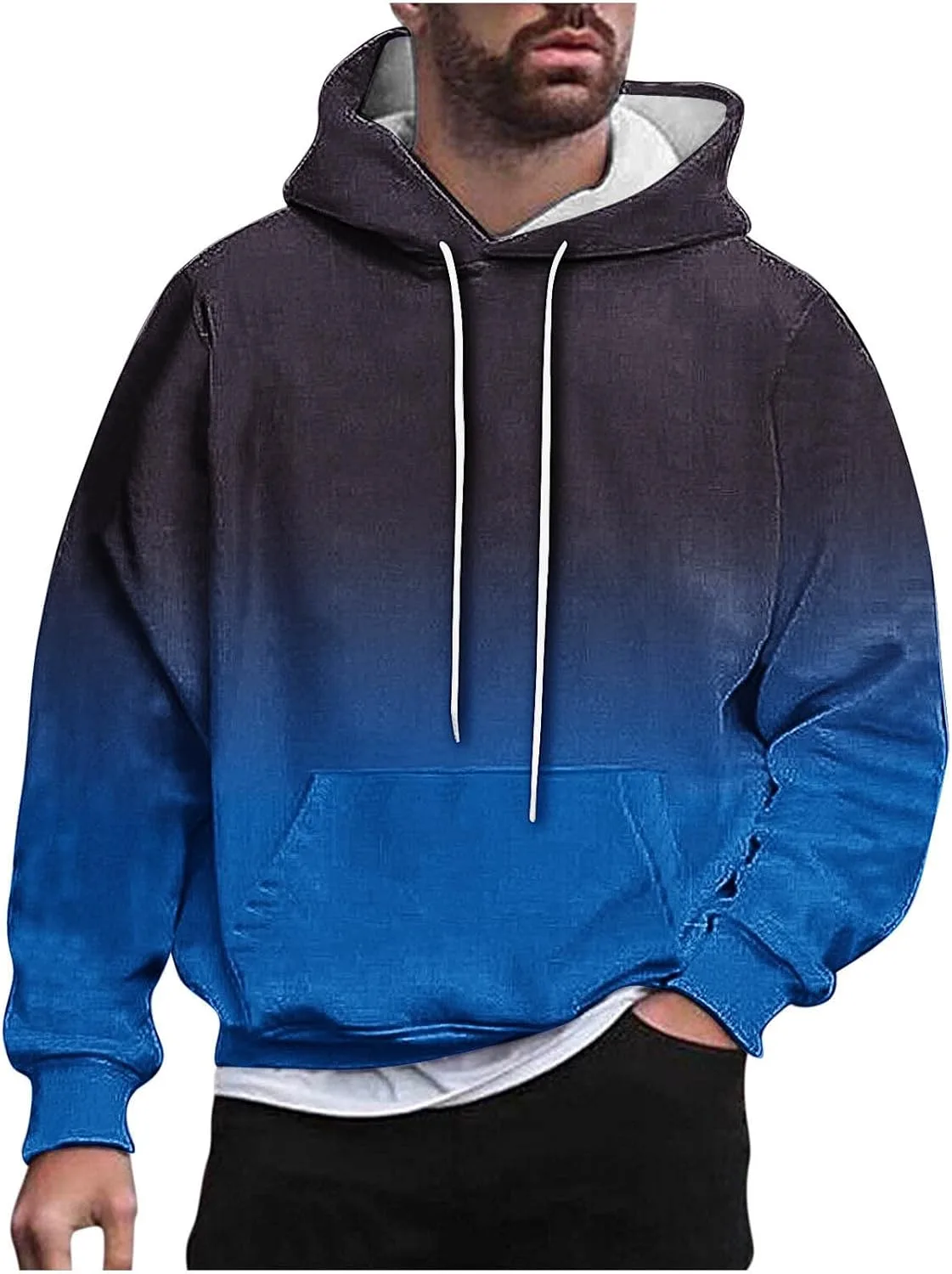 Толстовка с капюшоном для мужчин Loose Fit Gradient
Толстовка с капюшоном для мужчин Loose Fit Gradient