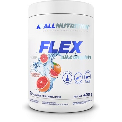 ALLNUTRITION Flex All Complete V2.0 Коллагеновая добавка, 400 г грейпфрута
ALLNUTRITION Flex All Complete V2.0 Коллагеновая добавка, 400 г грейпфрута
