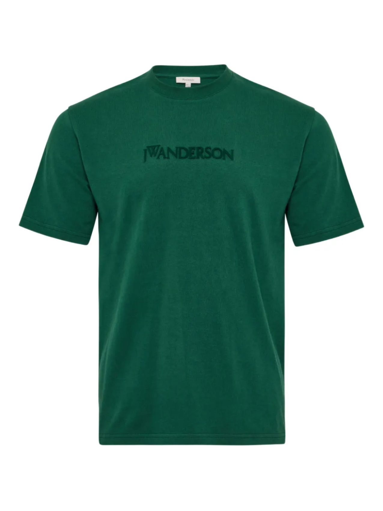 Футболка с вышитым логотипом JW Anderson, зеленый
Футболка с вышитым логотипом JW Anderson, зеленый
