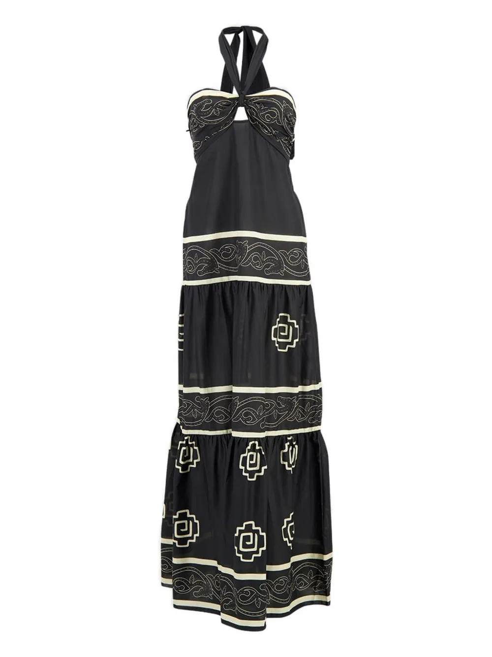 Платье макси Orilla Del Mar с вырезом халтер Johanna Ortiz, черный
Платье макси Orilla Del Mar с вырезом халтер Johanna Ortiz, черный