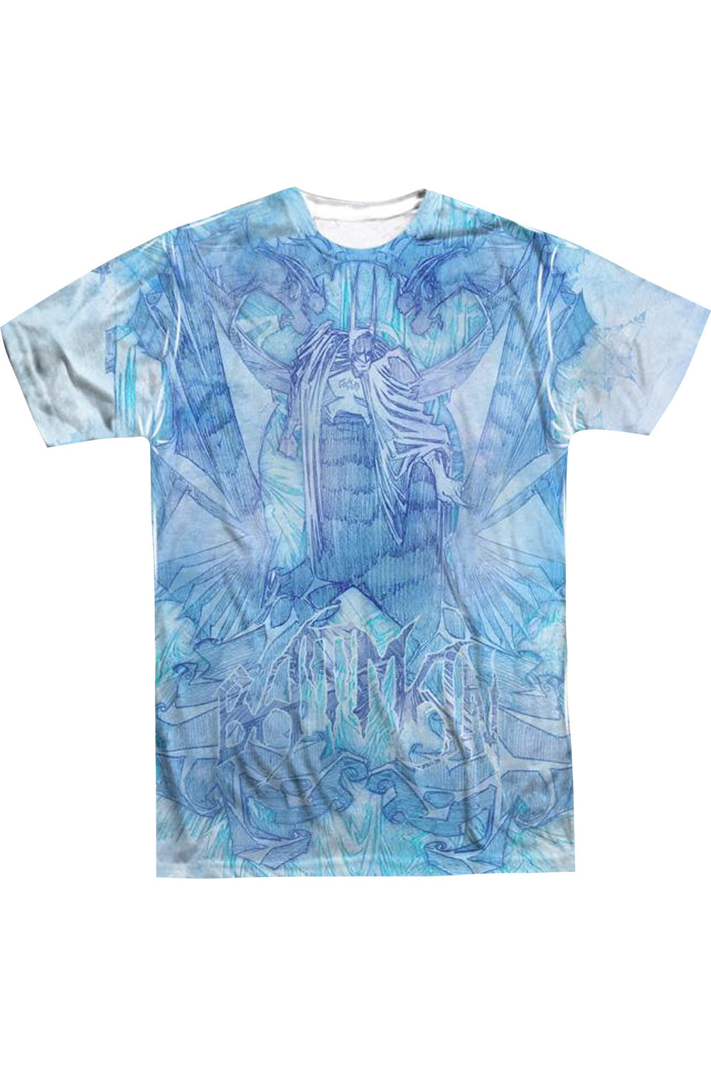 Футболка с коротким рукавом Batman Brooding для взрослых из полиэстера Gildan, белый 
Футболка с коротким рукавом Batman Brooding для взрослых из полиэстера Gildan, белый