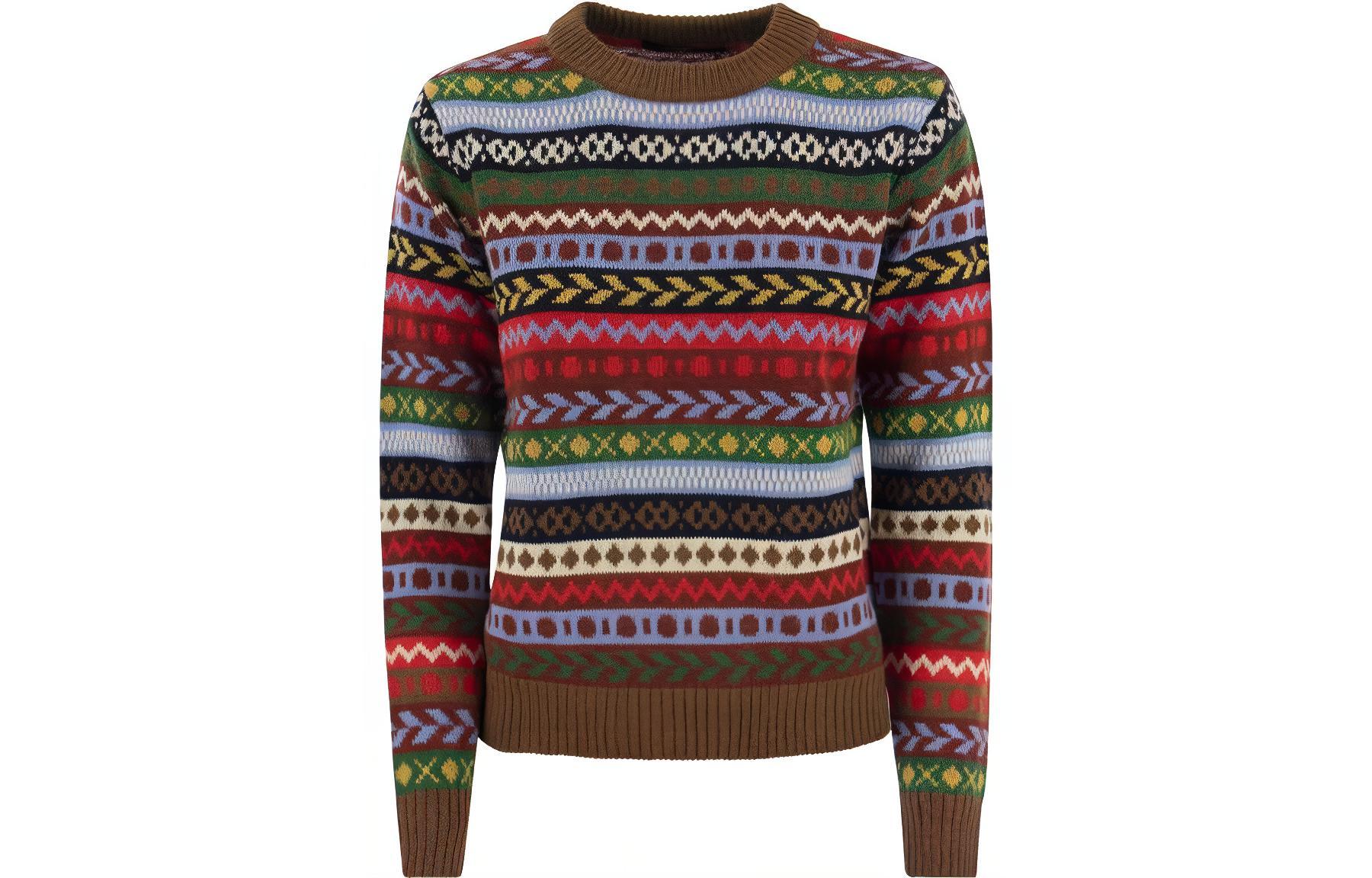 Свитер женский разноцветный WEEKEND MaxMara
Свитер женский разноцветный WEEKEND MaxMara