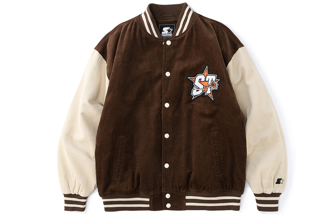 Бейсбольная куртка мужская светло-коричневый Starter
Бейсбольная куртка мужская светло-коричневый Starter