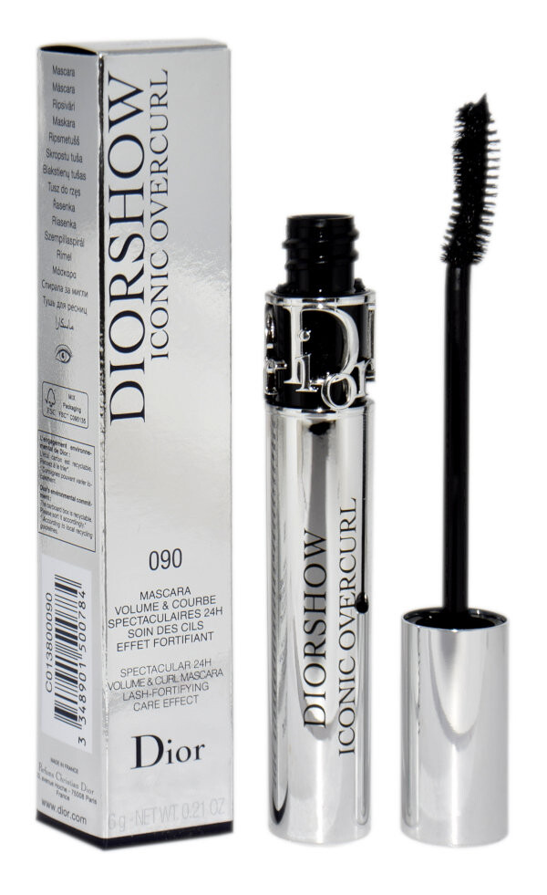 Dior, Тушь для ресниц Diorshow Iconic Overcurl, Тушь для ресниц, 090 Черный, 6 г
Dior, Тушь для ресниц Diorshow Iconic Overcurl, Тушь для ресниц, 090 Черный, 6 г