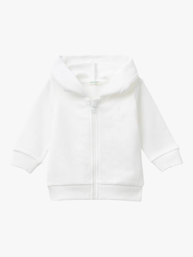 Детская толстовка с капюшоном и 3d ушками на молнии Benetton, цвет Offwhite
Детская толстовка с капюшоном и 3d ушками на молнии Benetton, цвет Offwhite