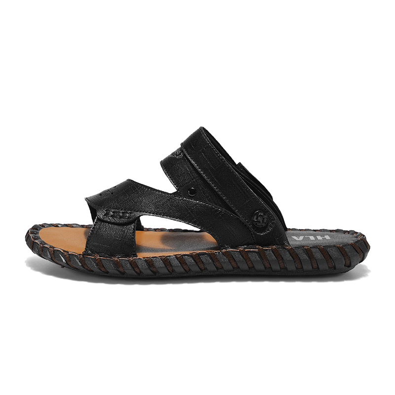 HLA Пляжные сандалии мужские, черно-коричневые
HLA Пляжные сандалии мужские, черно-коричневые