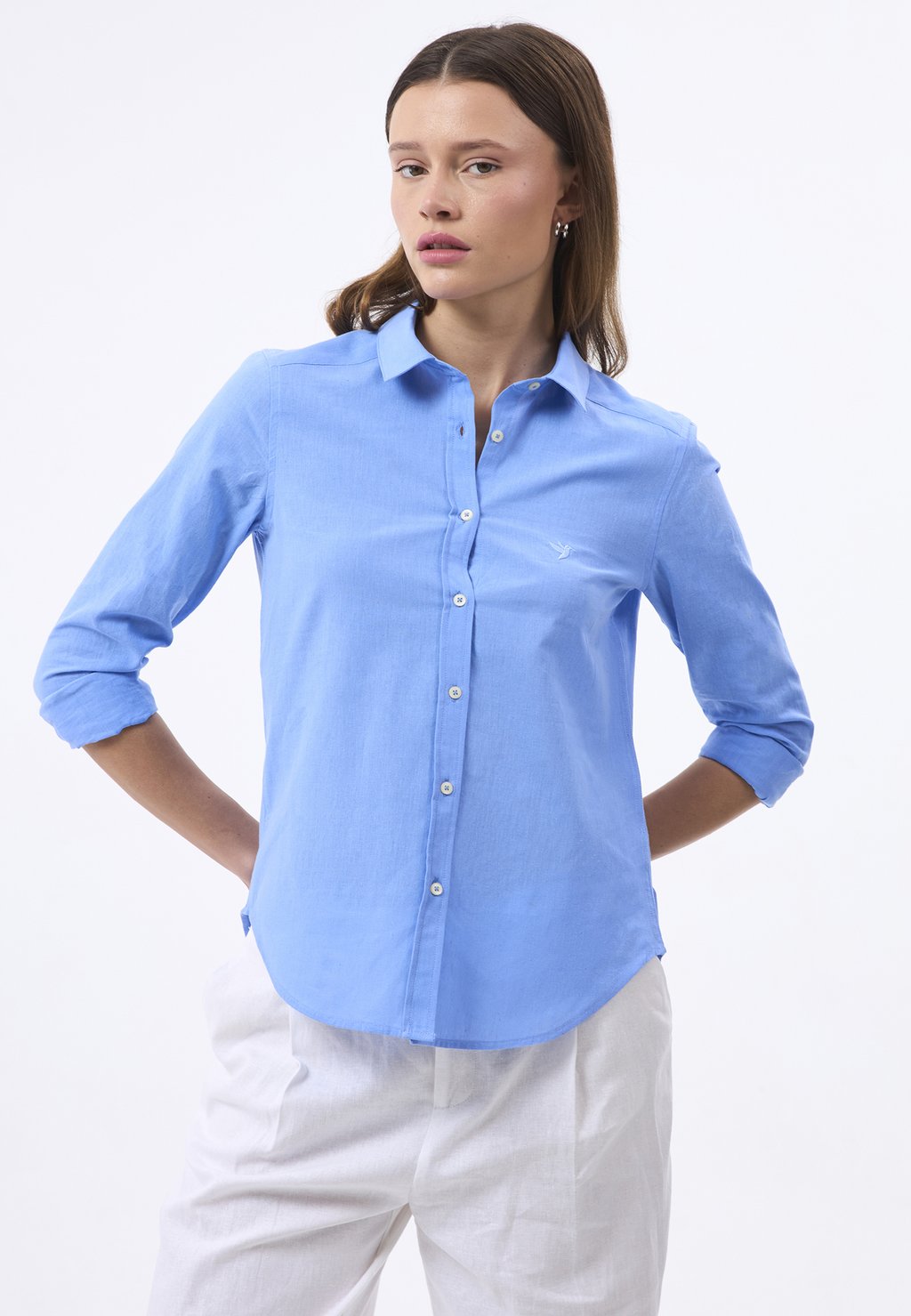 Блузка на пуговицах Felix Hardy, синий
Блузка на пуговицах Felix Hardy, синий